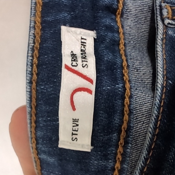 Vigoss Stevie Crop Straight Jean Light Wash Size 26 - Picture 5 of 7